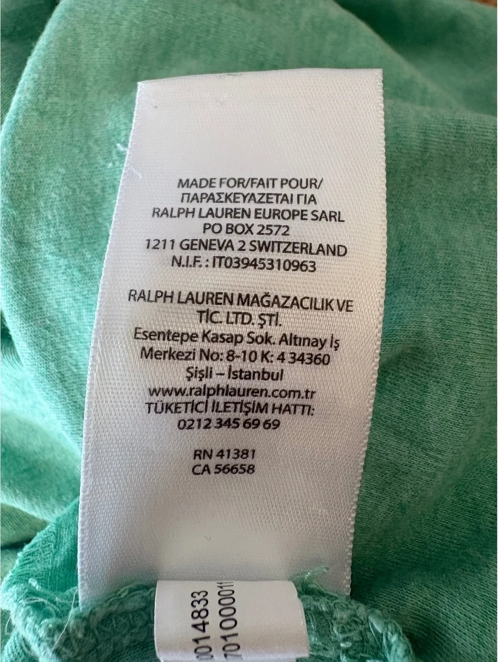 Polo Ralph Lauren Men’s XL Classic Fit Mint Green Cotton Polo Shirt